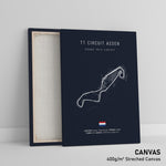 Load image into Gallery viewer, TT Circuit Assen (Grand Prix Circuit) - Racetrack Print
