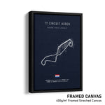 Load image into Gallery viewer, TT Circuit Assen (Grand Prix Circuit) - Racetrack Print
