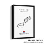 Load image into Gallery viewer, TT Circuit Assen (Motorcycle Circuit) - Racetrack Print
