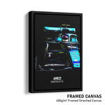 Load image into Gallery viewer, Aston Martin AMR22, Sebastian Vettel 2022 - Formula 1 Print
