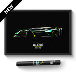 Load image into Gallery viewer, Aston Martin Valkyrie AMR Pro - Hypercar Print
