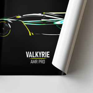 Aston Martin Valkyrie AMR Pro - Hypercar Print