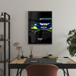Load image into Gallery viewer, Aston Martin Vantage GT3 - Race Car Framed Poster Print
