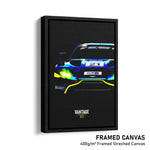Load image into Gallery viewer, Aston Martin Vantage GT3 - Race Car Framed Canvas Print

