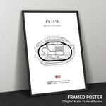Load image into Gallery viewer, Atlanta Motor Speedway - Racetrack Print
