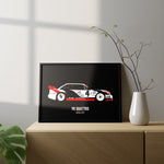 Load image into Gallery viewer, Audi 90 Quattro GTO - Race Car Framed Poster Print
