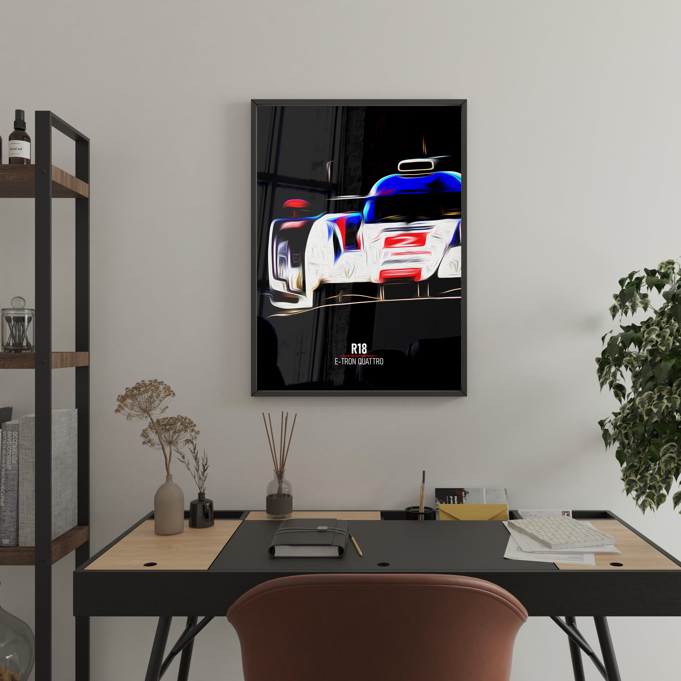 Audi R18 E-Tron Quattro - Race Car Print