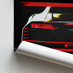 Load image into Gallery viewer, Audi R8 LMS GT3 - Race Car Poster Print Close Up
