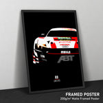 Load image into Gallery viewer, Audi R8 LMS GT3 DTM - Race Car Framed Poster Print
