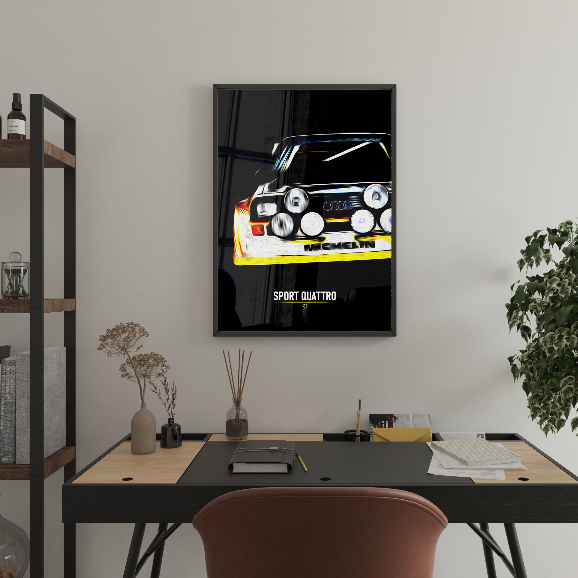 Audi Sport Quattro S1 - Rally Print