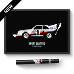 Load image into Gallery viewer, Audi Sport Quattro S1 Pikes Peak - Rally Print
