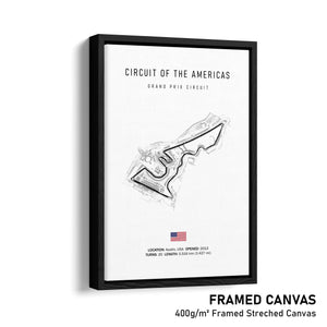 Circuit of The Americas - Racetrack Print