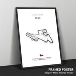 Load image into Gallery viewer, Automotodrom Brno - Racetrack Print
