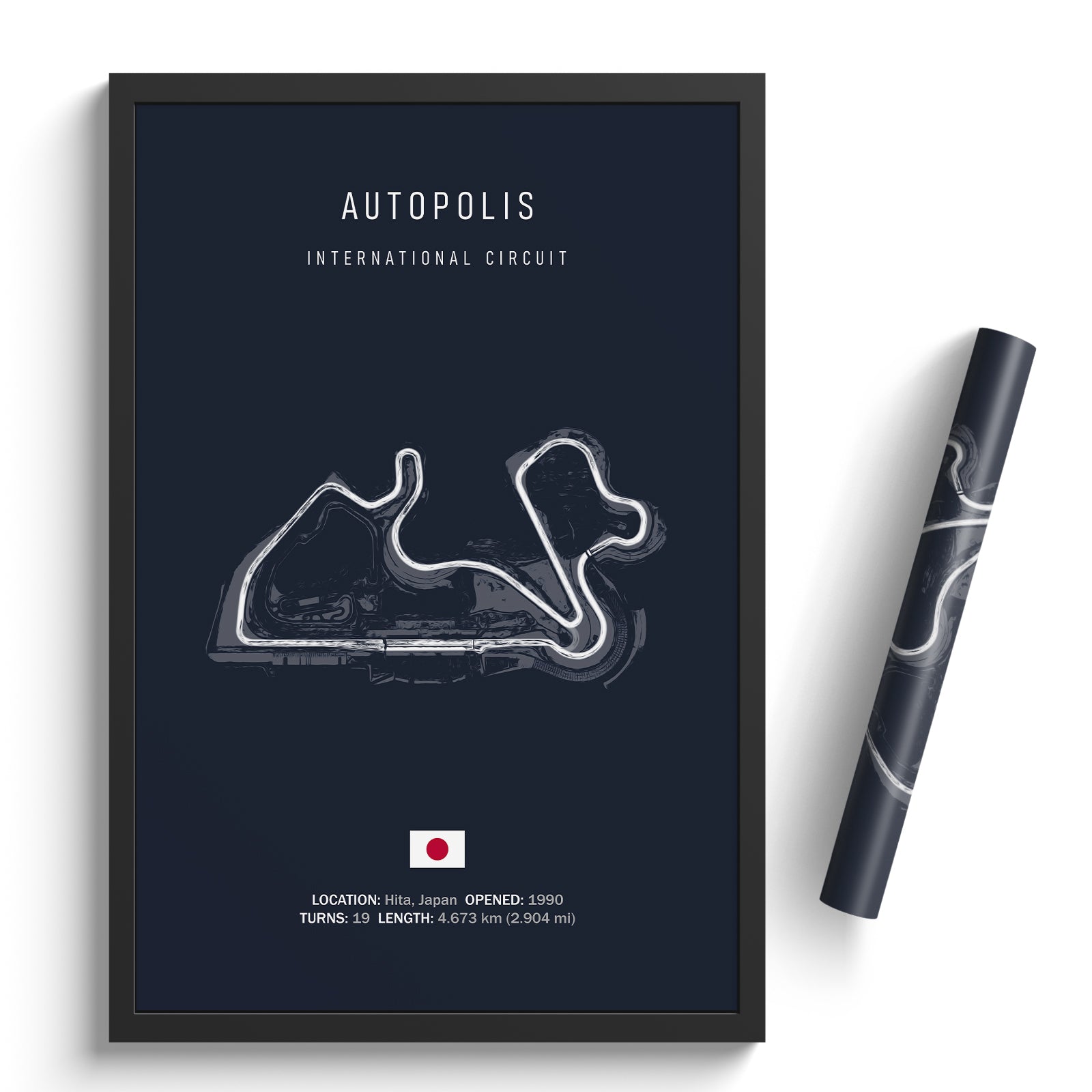 Autopolis - Racetrack Print