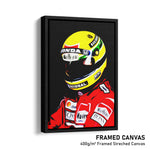 Load image into Gallery viewer, Ayrton Senna, McLaren Honda 1988 - Formula 1 Print
