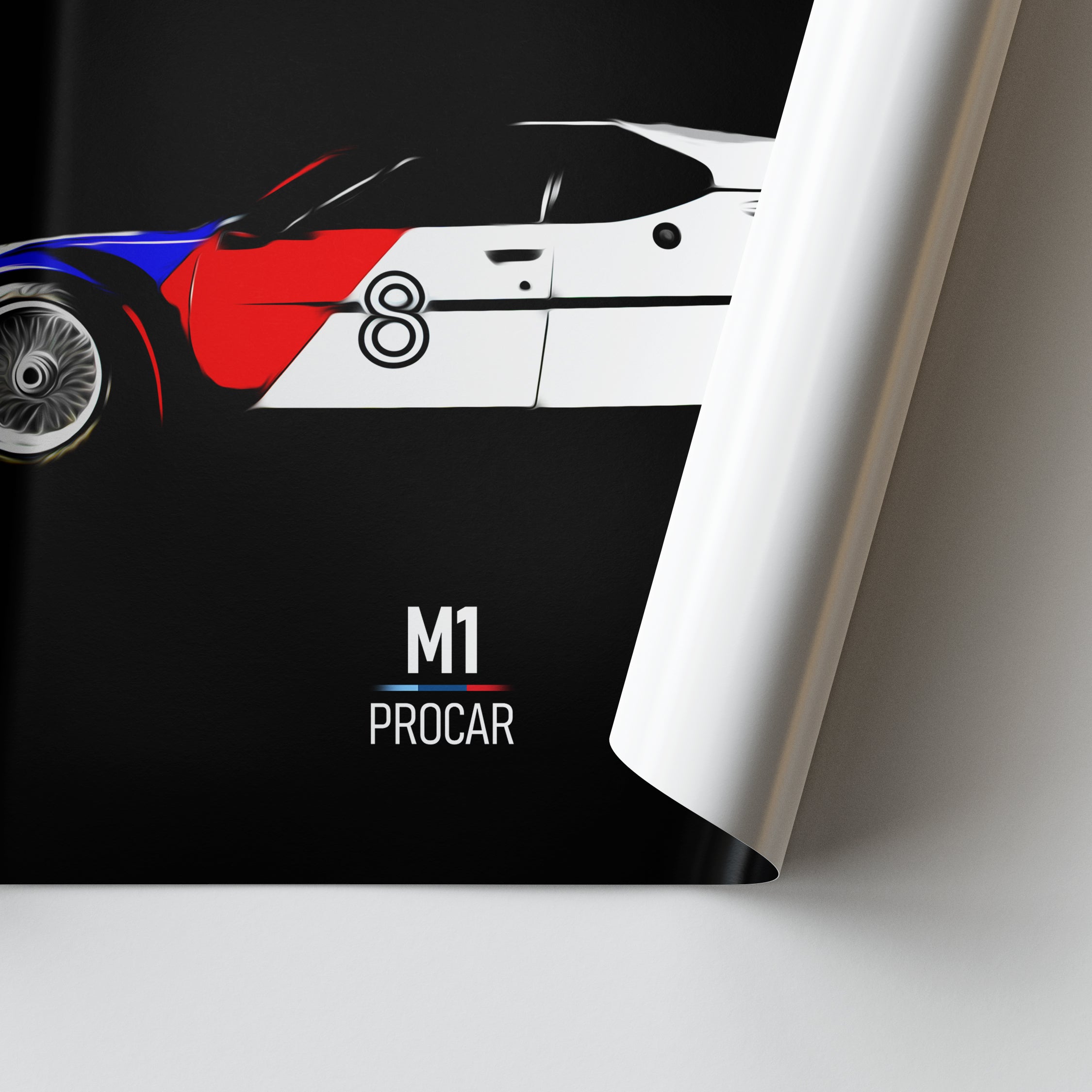 BMW M1 Procar - Race Car Print
