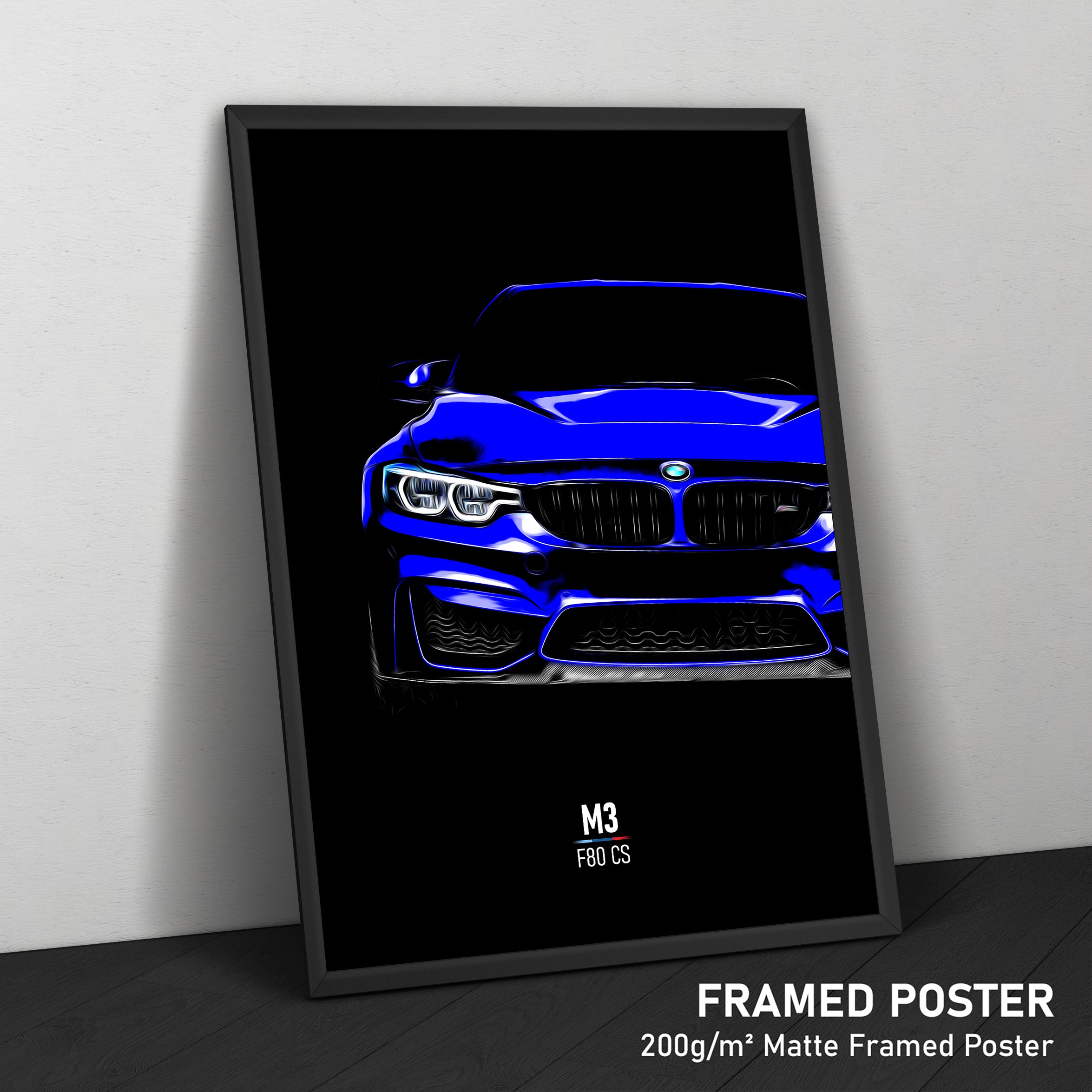 BMW M3 F80 CS - Sports Car Print