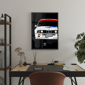BMW M3 E30 DTM - Race Car Print