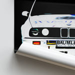 Load image into Gallery viewer, BMW M3 E30 DTM - Race Car Print
