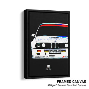 BMW M3 E30 DTM - Race Car Print