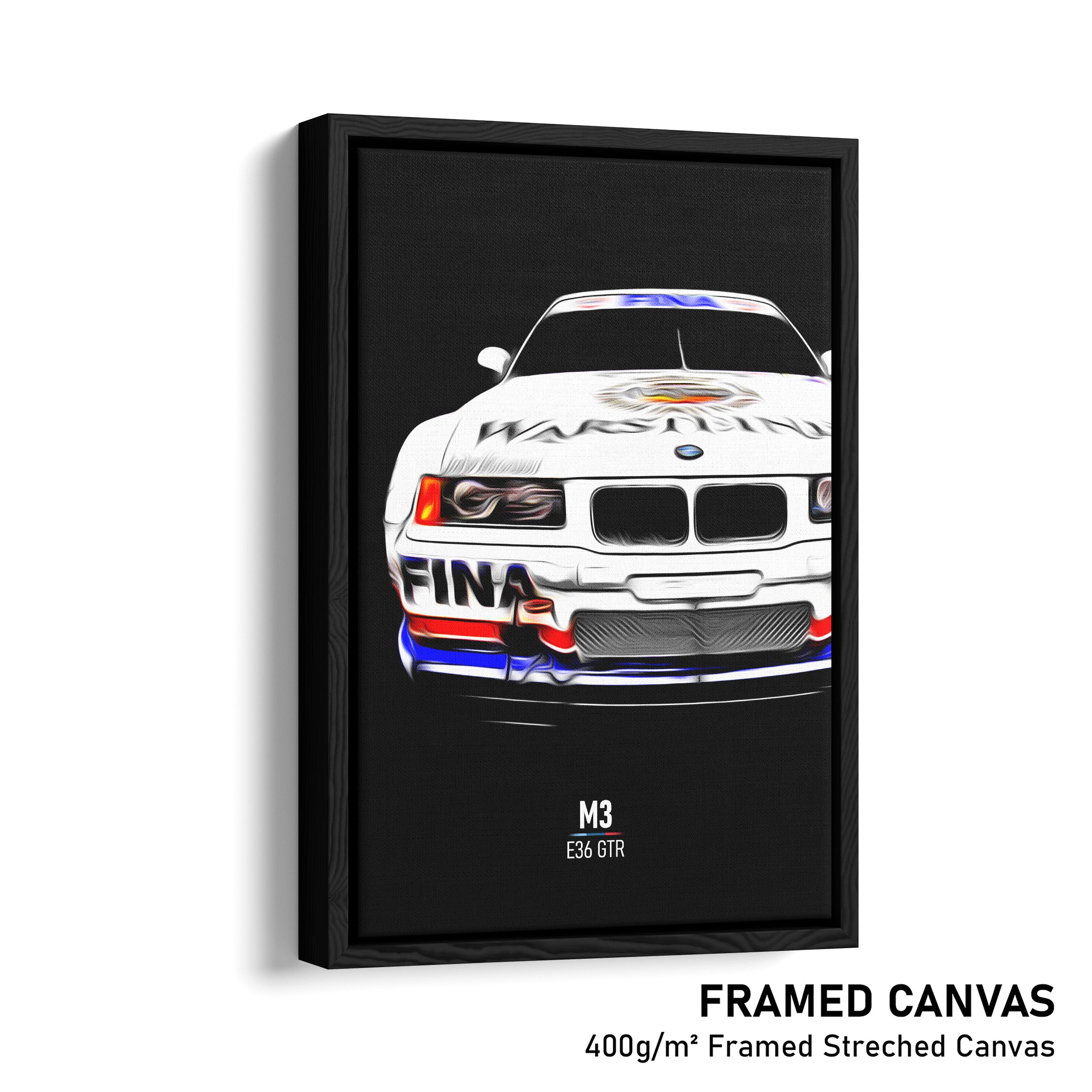 BMW M3 E36 GTR - Race Car Print