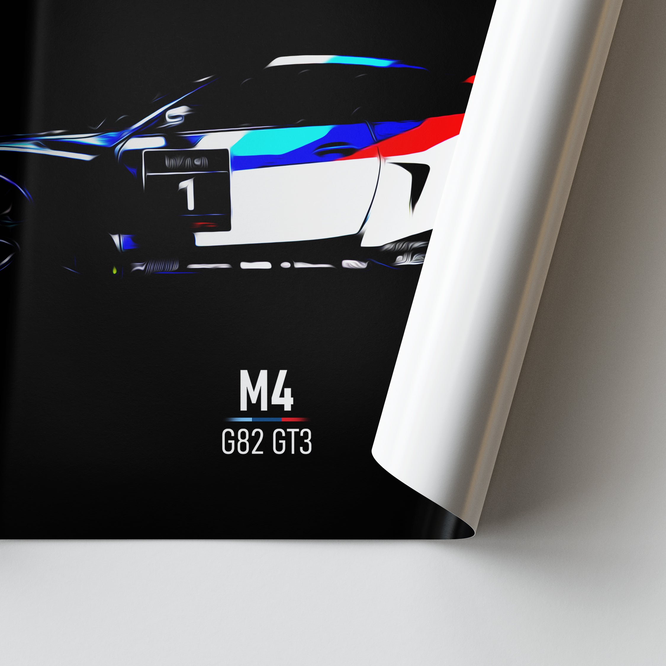 BMW M4 G82 GT3 - Race Car Print