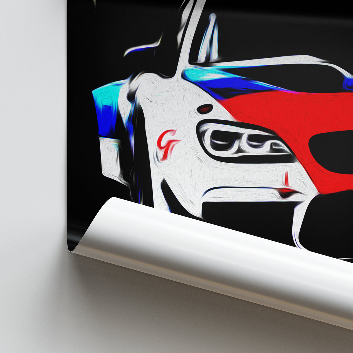 BMW M6 F13 GT3 - Race Car Print – Illustrated Tracks