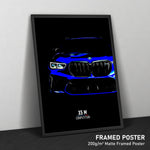 Load image into Gallery viewer, BMW X5 M Competition - Sports Car Framed Poster Print
