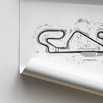 Load image into Gallery viewer, Circuit de Barcelona-Catalunya (Chicane) - Racetrack Print
