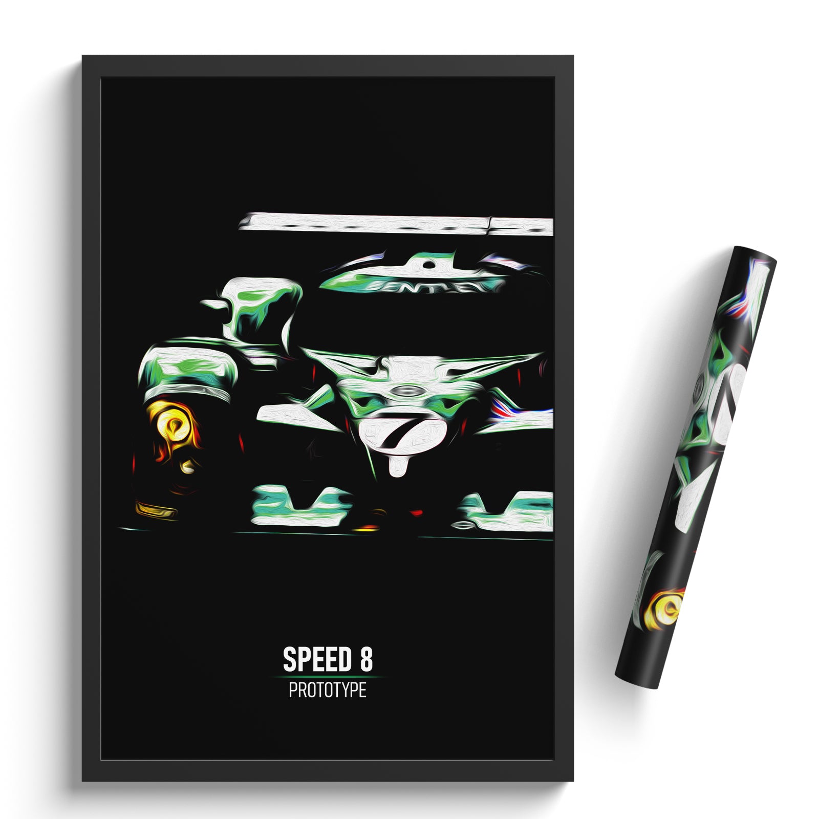 Bentley Speed 8 Prototype - Race Car Print