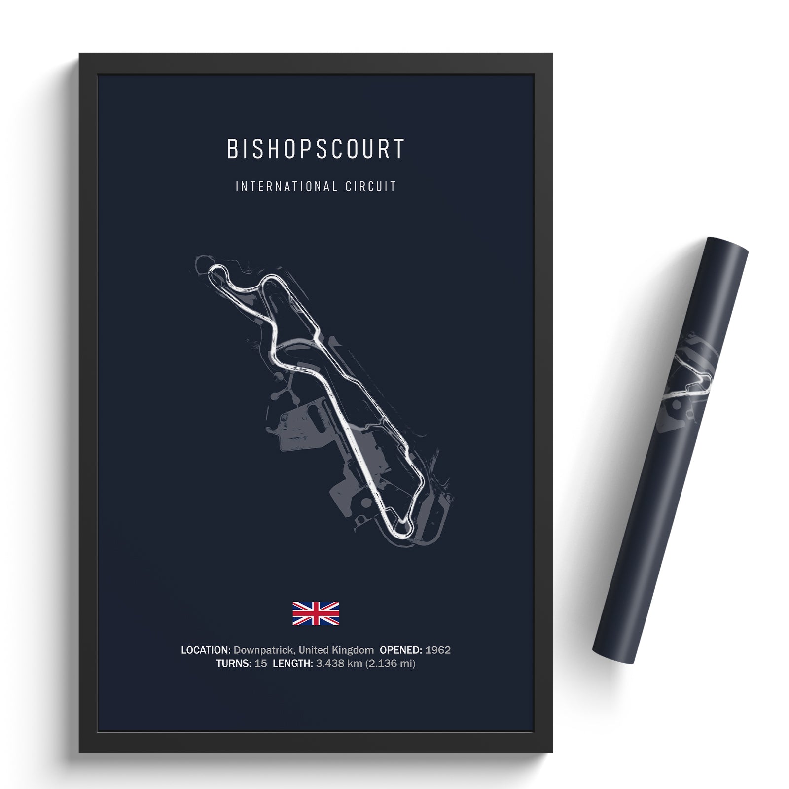 Bishopscourt International Circuit - Racetrack Print
