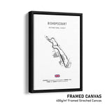 Load image into Gallery viewer, Bishopscourt International Circuit - Racetrack Print
