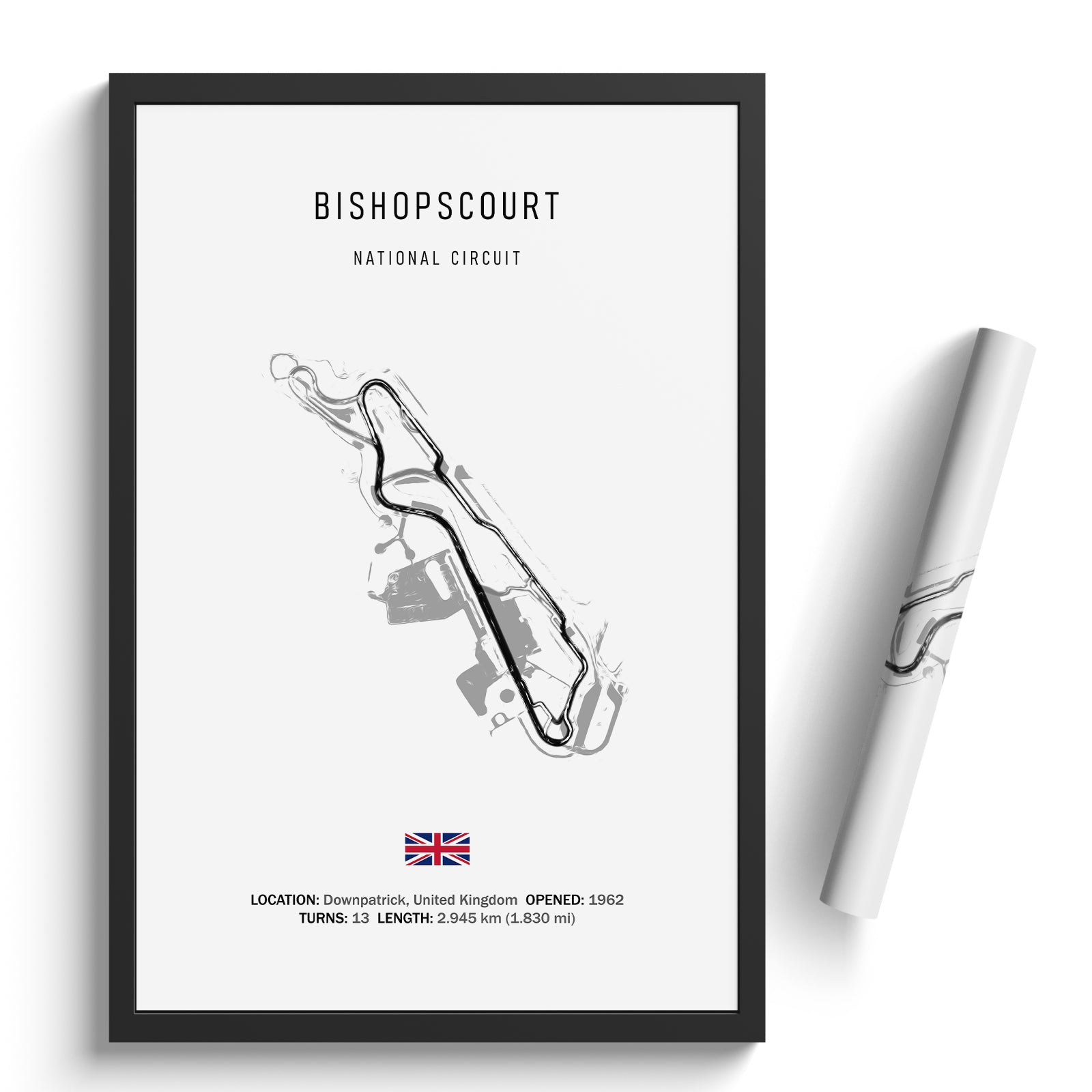 Bishopscourt National Circuit - Racetrack Print