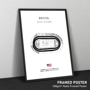 Bristol Motor Speedway - Racetrack Print