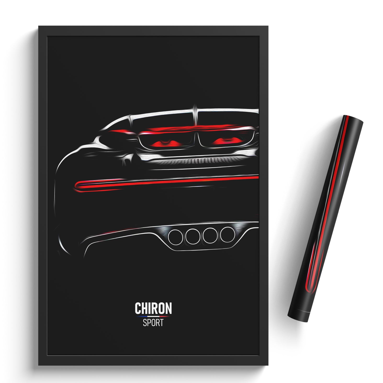 Bugatti Chiron - Sports Car Print