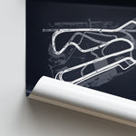 Load image into Gallery viewer, Bushy Park - Racetrack Poster Print Close Up
