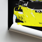 Load image into Gallery viewer, Cadillac V-LMDh Prototype - Race Car Poster Print Close Up

