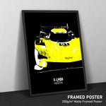 Load image into Gallery viewer, Cadillac V-LMDh Prototype - Race Car Framed Poster Print
