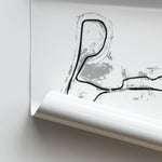 Load image into Gallery viewer, Cadwell Park (Car Circuit) - Racetrack Print
