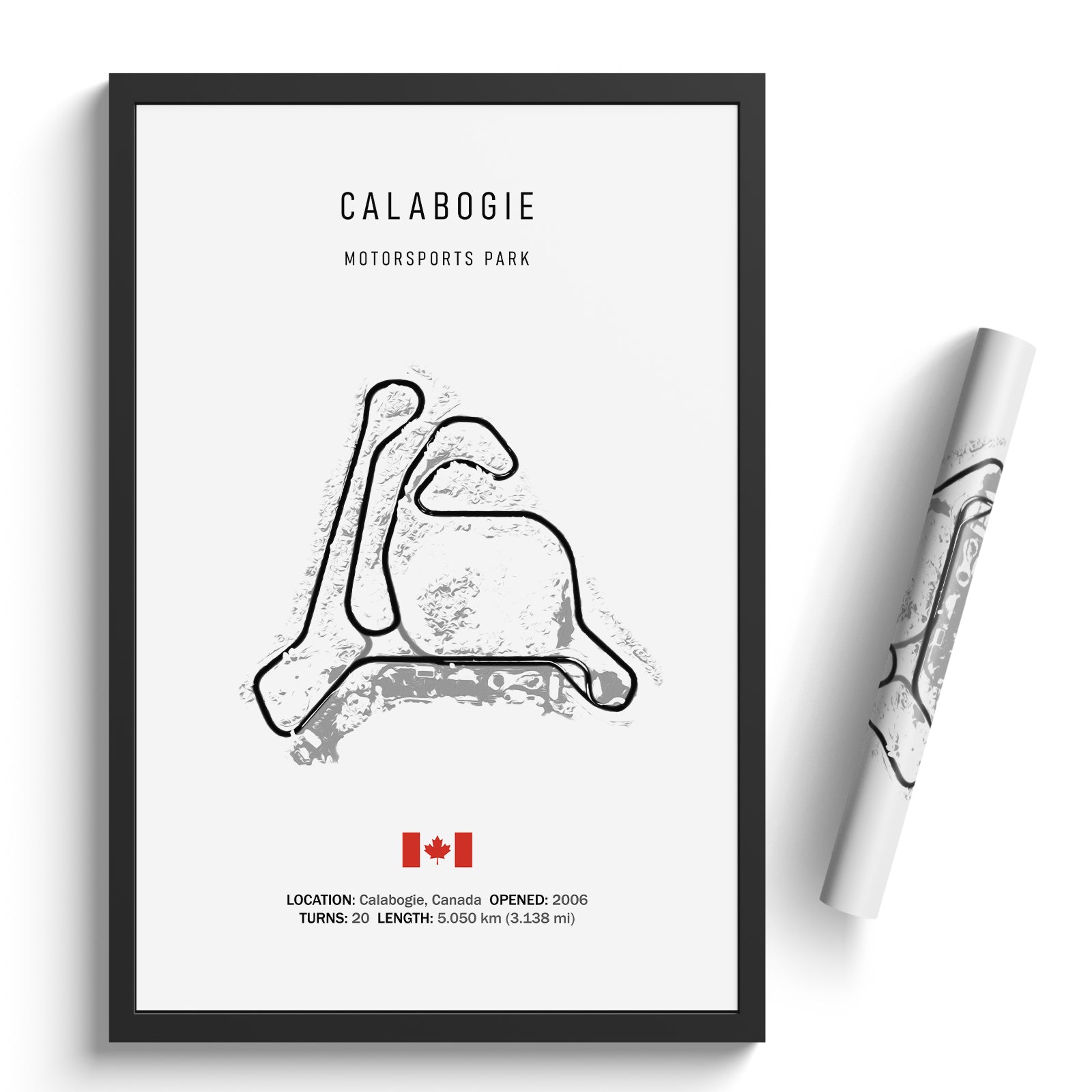 Calabogie Motorsports Park - Racetrack Print