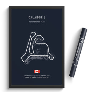 Calabogie Motorsports Park - Racetrack Print
