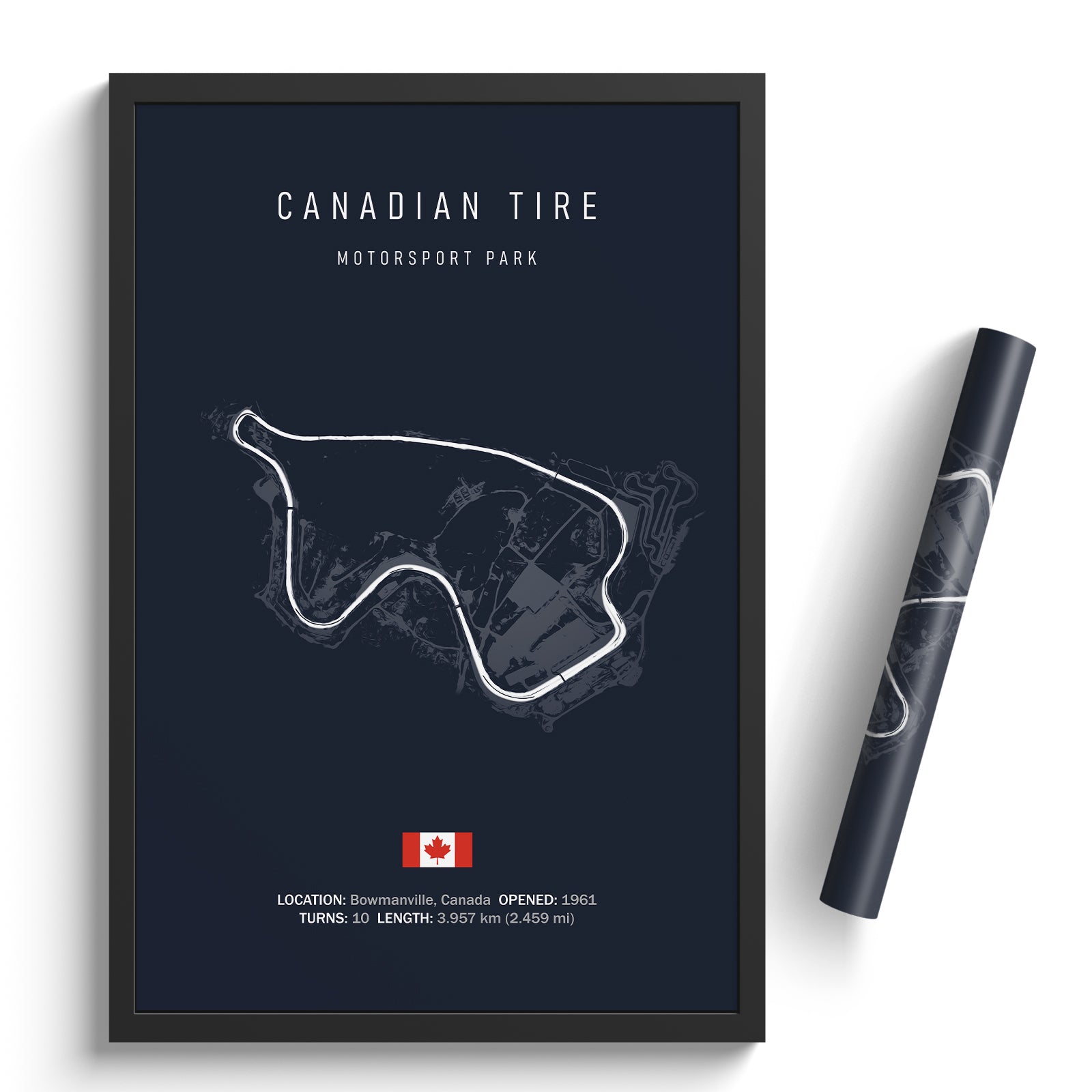 Canadian Tire Motorsport Park - Racetrack Print