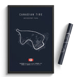 Load image into Gallery viewer, Canadian Tire Motorsport Park - Racetrack Print
