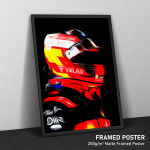 Carlos Sainz Jr, Ferrari 2022 - Formula 1 Print