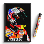 Load image into Gallery viewer, Casey Stoner, Repsol Honda 2012 - MotoGP Print
