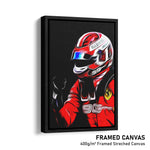 Load image into Gallery viewer, Charles Leclerc, Ferrari 2019 - Formula 1 Print

