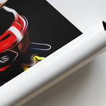 Load image into Gallery viewer, Charles Leclerc, Ferrari 2022 - Formula 1 Print
