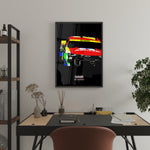 Load image into Gallery viewer, Chevrolet Camaro Hendrick Motorsports, William Byron 2022 - NASCAR Print
