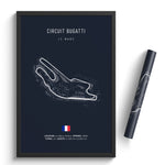 Load image into Gallery viewer, Circuit Bugatti - Racetrack Print
