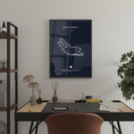 Load image into Gallery viewer, Circuit Bugatti - Racetrack Print
